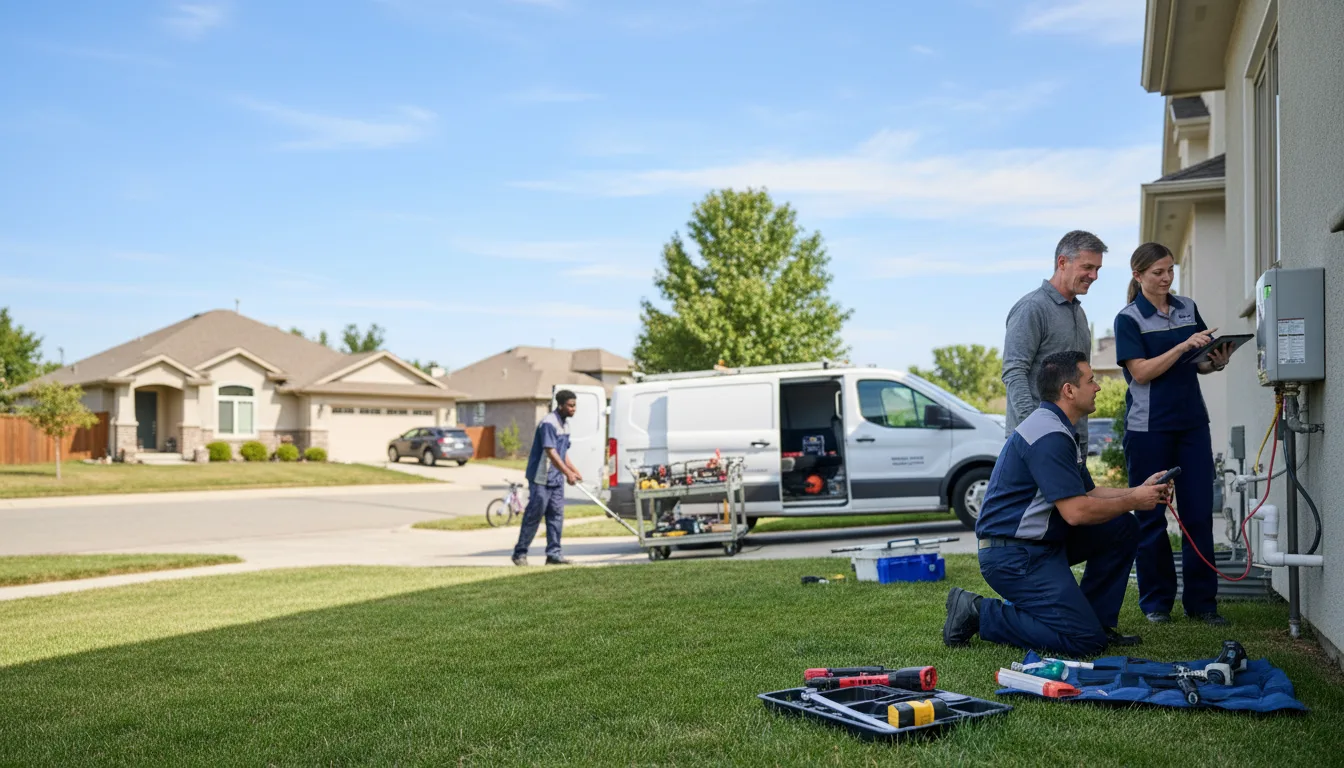 Tankless water heater service in Albany, WI